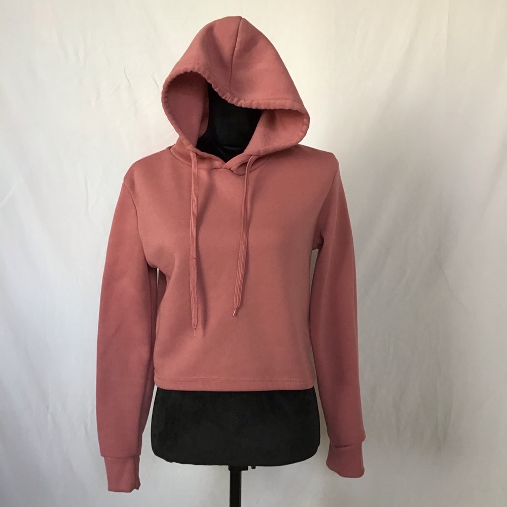 Roma Concept Cropped Hoodie